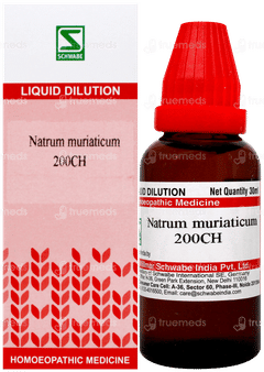 Dr Willmar Schwabe Natrum Muriaticum 200ch Dilution 30ml